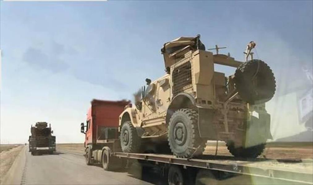 بالصور: تعزيزات ومدرعات وأسلحة حديثة إلى منطقة سبها العسكرية