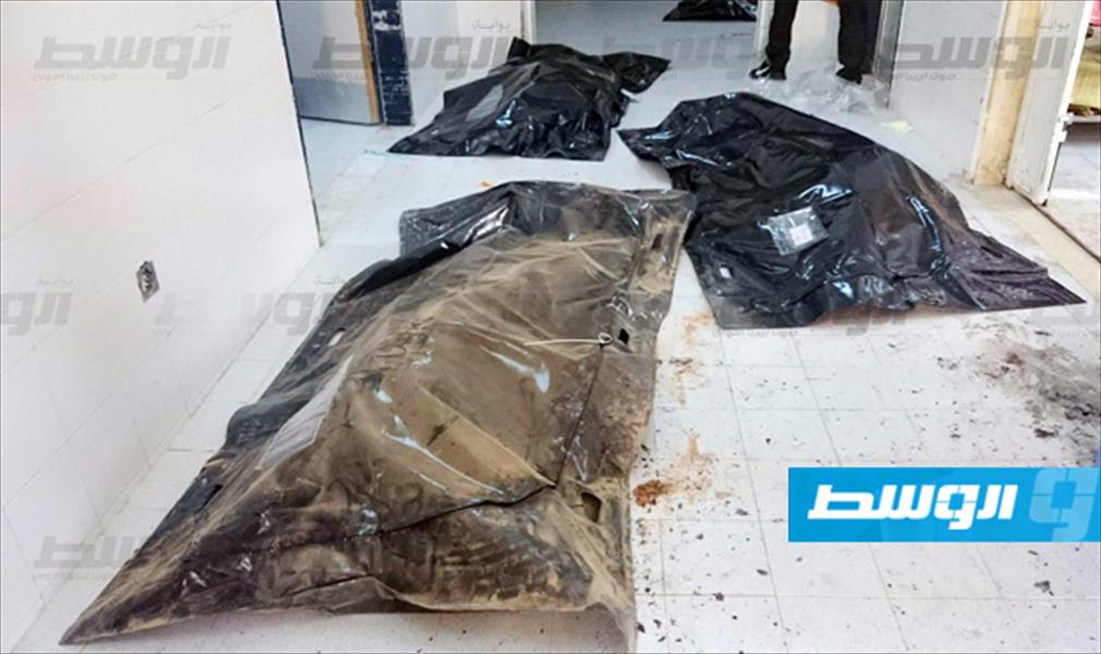 وصول 5 جثث لمهاجرين بينهم مصريون إلى مشرحة مركز طبرق الطبي