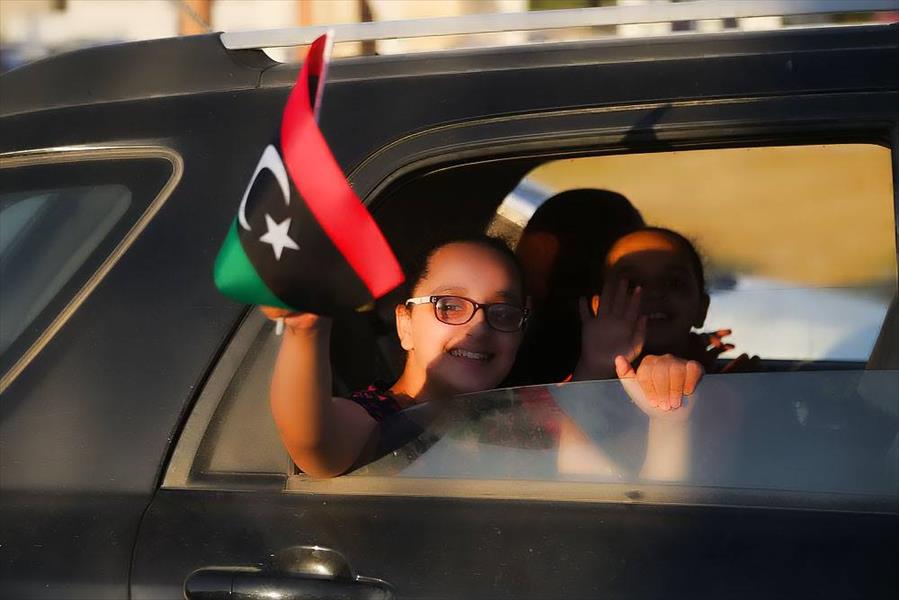 بالصور: أهالي بنغازي يحتفلون بانتصار الجيش في الصابري ووسط البلاد