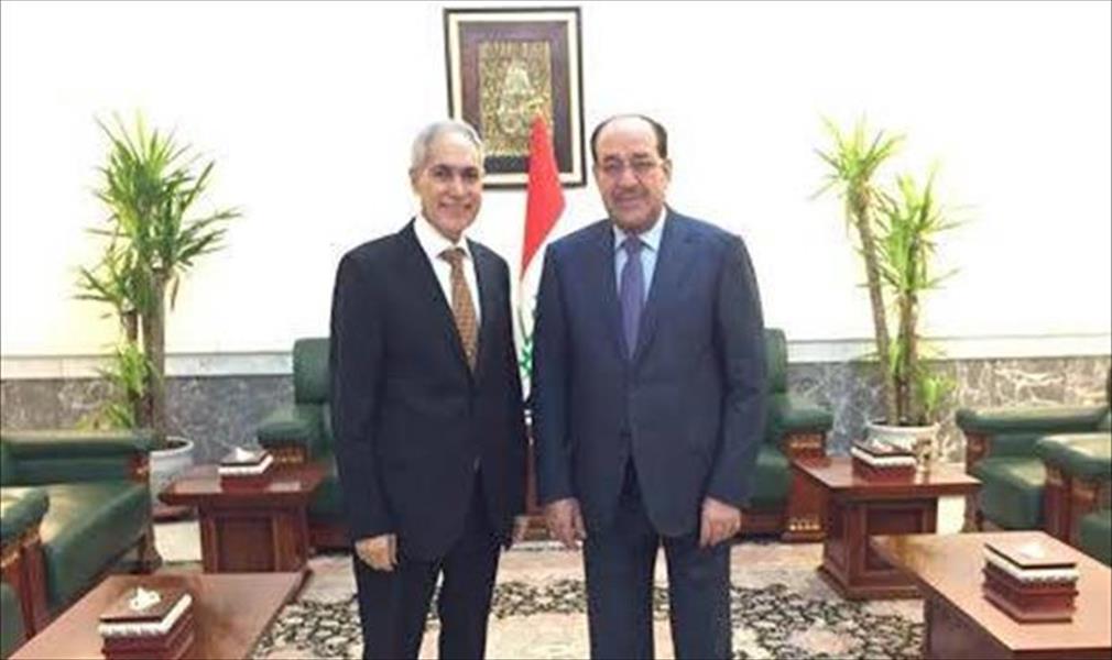 نائب الرئيس العراقي يستقبل السفير الليبي