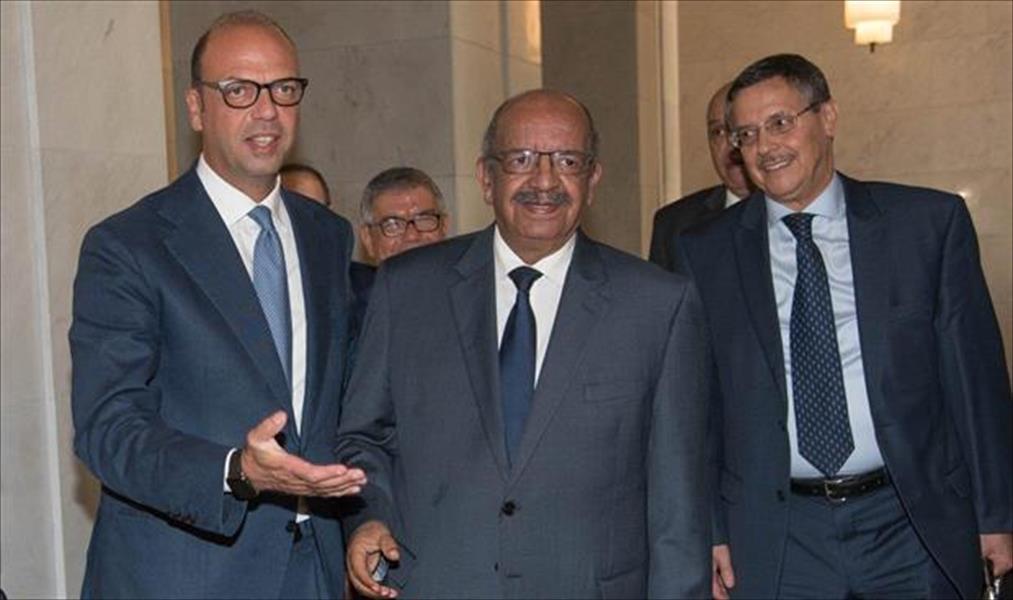 مساهل ووزير الخارجية الإيطالي يتفقان على مواصلة جهود دعم الاستقرار في ليبيا