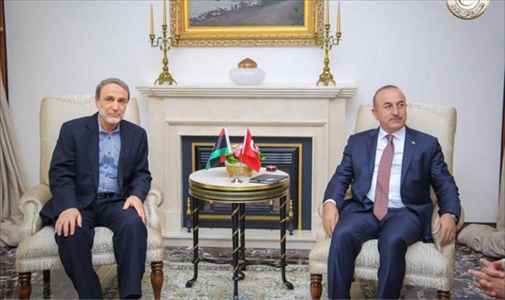 وزير خارجية تركيا: ندعم الحوار بين الليبيين في إطارالاتفاق السياسي