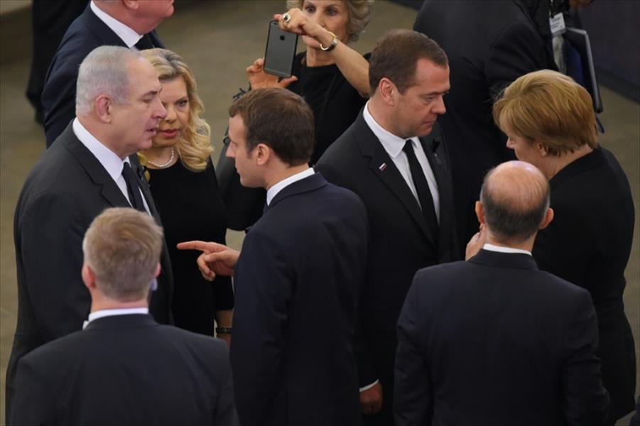 نتانياهو وماكرون يحييان ذكرى يهودية في باريس