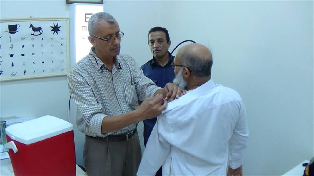 انطلاق برنامج تطعيم الحجاج في مدينة بنغازي