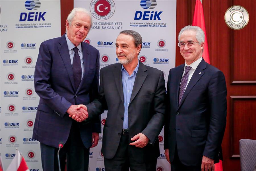 السويحلي يختتم زيارته إلى أنقرة باجتماع مع المجلس التركي لرجال الأعمال