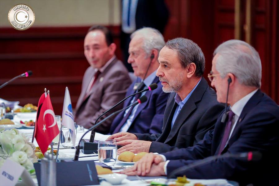 السويحلي يختتم زيارته إلى أنقرة باجتماع مع المجلس التركي لرجال الأعمال
