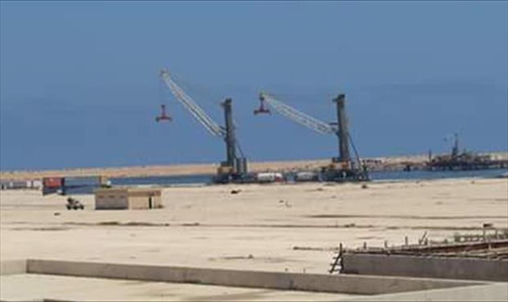 الناظوري يتفقد ميناء بنغازي البحري