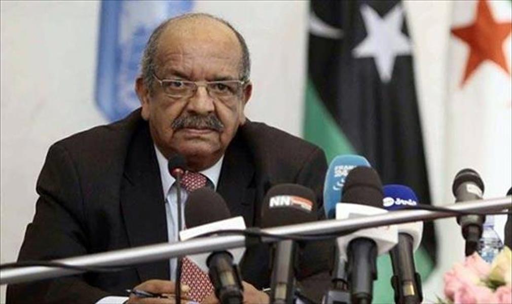 مساهل لوزير يمني: عودة الاستقرار إلى ليبيا تخدم المصلحة العربية