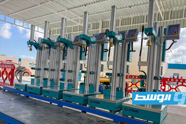Opening of a gas filling station in the Zawiya al-Mahjoub area of Misrata