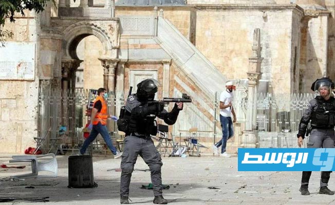 الشرطة االإسرائيلية تعلن إخلاء حائط البراق إثر المواجهات في القدس الشرقية المحتلة