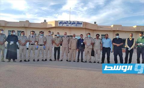 وصول 87 مواطنا من العالقين في مصر إلى مطار طبرق