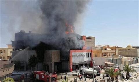 بالصور: السيطرة على حريقي عرادة وحي دمشق في طرابلس