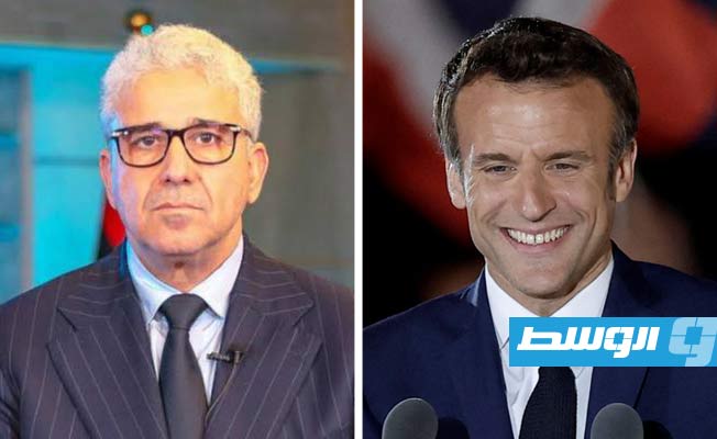 باشاغا يهنئ ماكرون على إعادة انتخابه: فرنسا شريك استراتيجي لليبيا