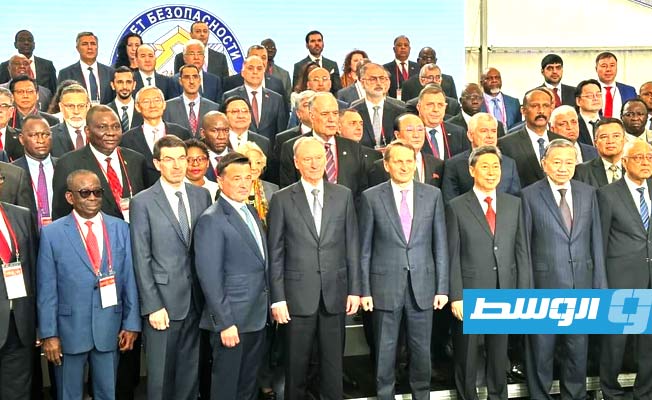 Libyan National Security Adviser Ibrahim Bushnaf participates in Moscow Conference on International Security
