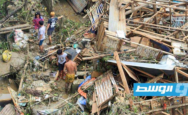 أكثر من 20 قتيلا في إعصار بالفلبين.. الدمار اقتلع الأشجار وهدم المساكن وشرد السكان