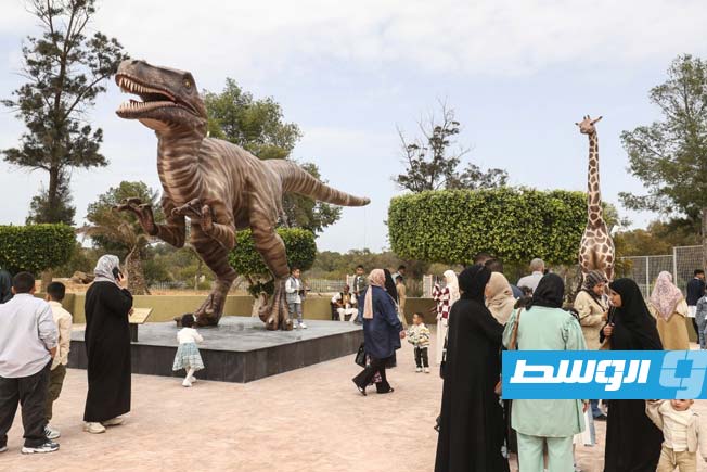 Pictures: Crowds gather for the opening of the Tripoli Zoo