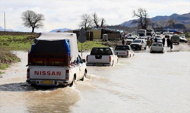 ارتفاع حصيلة وفيات فيضانات إيران إلى 23 شخصا