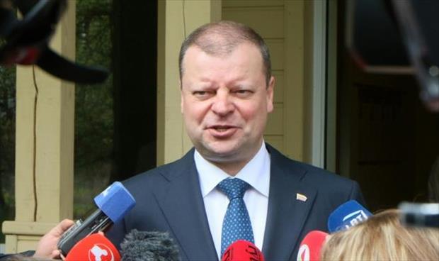رئيس الوزراء الليتواني يعلن الاستقالة بعد فشله في الانتخابات الرئاسية