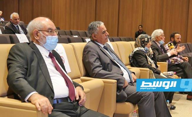 النواب الحاضرين لجلسة مجلس النواب في بنغازي. الاثنين 19 أكتوبر 2020. (مجلس النواب)