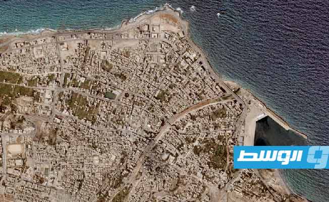 صور الأقمار الصناعية تكشف حجم الدمار الذي خلفته «دانيال» شرق ليبيا