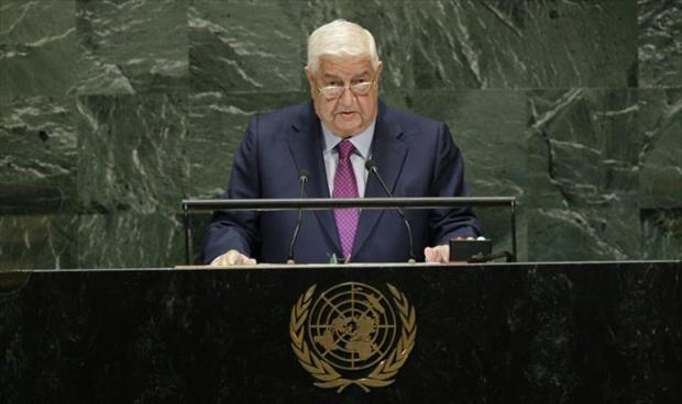 وزير الخارجية السوري: «لا مهل» لعمل اللجنة الدستورية