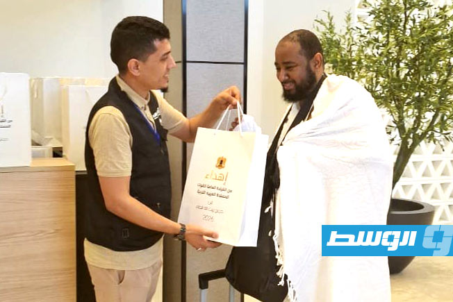 144 pilgrims depart directly for the Holy Land from Sirte Gulf International Airport