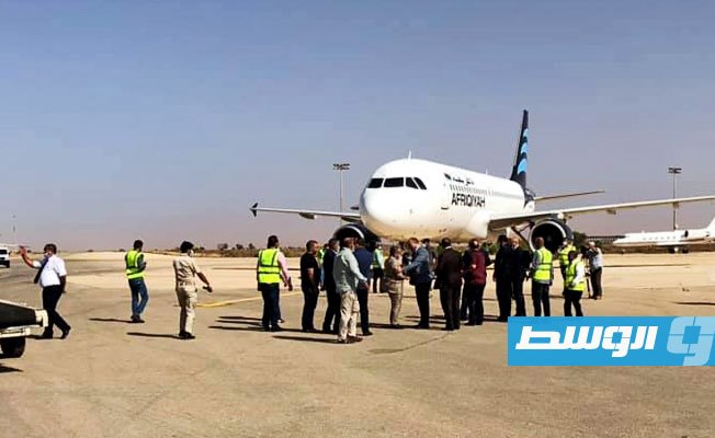 وصول أول رحلة من طرابلس إلى بنغازي بعد توقف عامين
