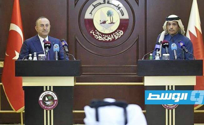 «كيفية المشاركة في دعم الحكومة الليبية الانتقالية» محور محادثات بين قطر وتركيا