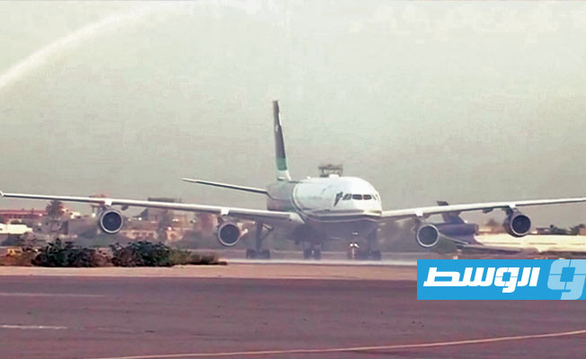 وصول الطائرة الرئاسية الليبية إلى مطار معيتيقة والدبيبة يتحدث عن 3 بدائل بشأنها