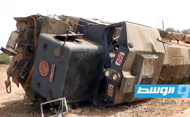 تونس.. مقتل اثنين وإصابة 34 شخصا في حادث خروج قطار عن السكة