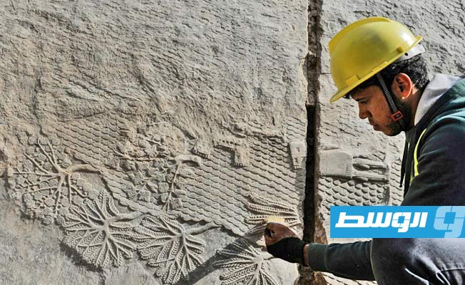 اكتشاف جداريات آشورية بالعراق تعود لأكثر من 2700 سنة