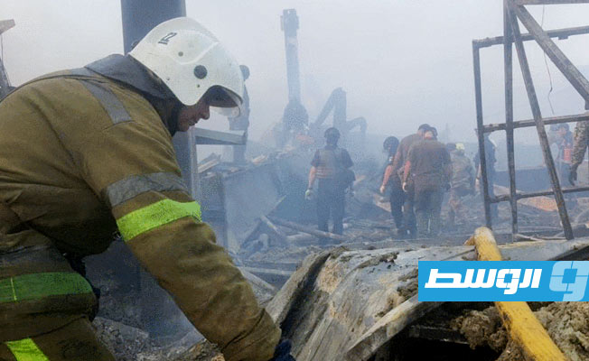 الجيش الروسي: قصف مستودع للأسلحة في كريمينتشوك الأوكرانية
