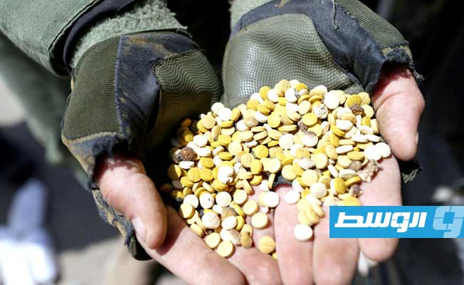 ضبط نصف مليون حبة كبتاغون و35 كيلو غرامًا من الأفيون شمال العراق