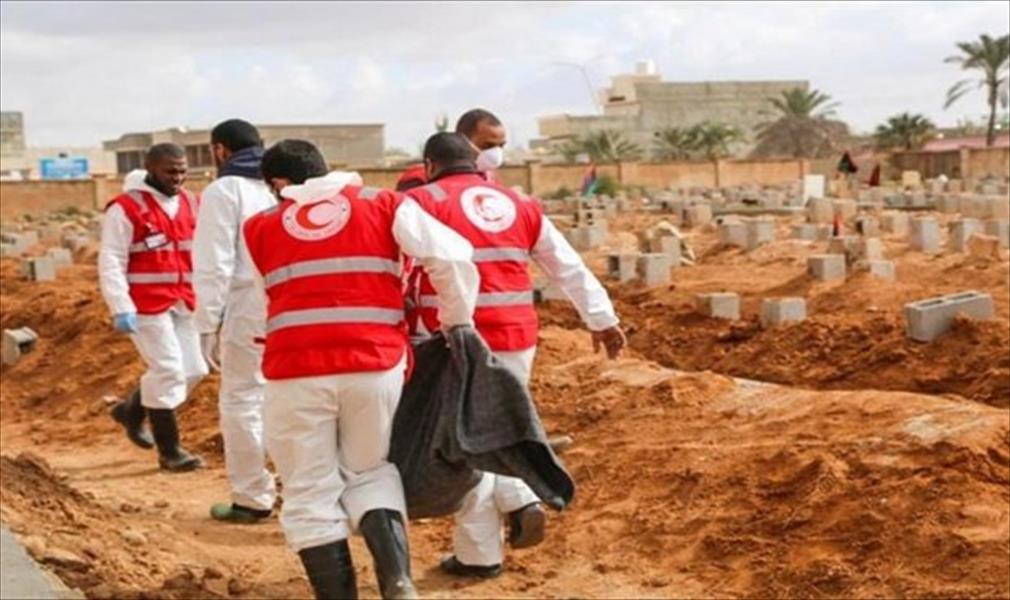 دفن 41 جثة مجهولة الهوية بمقبرة الهواري في بنغازي