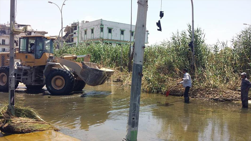 «خدمات النظافة» تطمئن سكان الصابري بشأن أعطال شبكات المياه والصرف الصحي