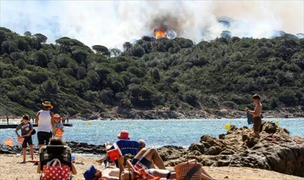 إخماد معظم بؤر الحرائق في جنوب شرق فرنسا
