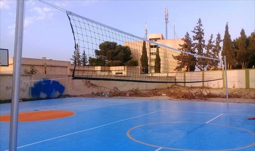 بلدية أبوسليم تنفذ ملعبًا بمواصفات عالمية