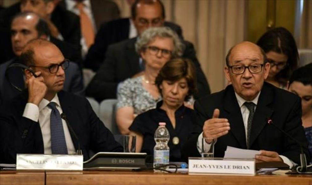 وزير الخارجية الإيطالي يهاتف نظيره الفرنسي بشأن الوضع الليبي