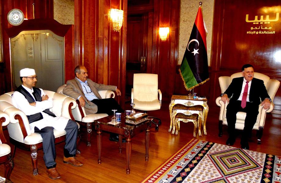 السراج يتسلم رسميًّا نسخة من مسوَّدة مشروع الدستور الليبي