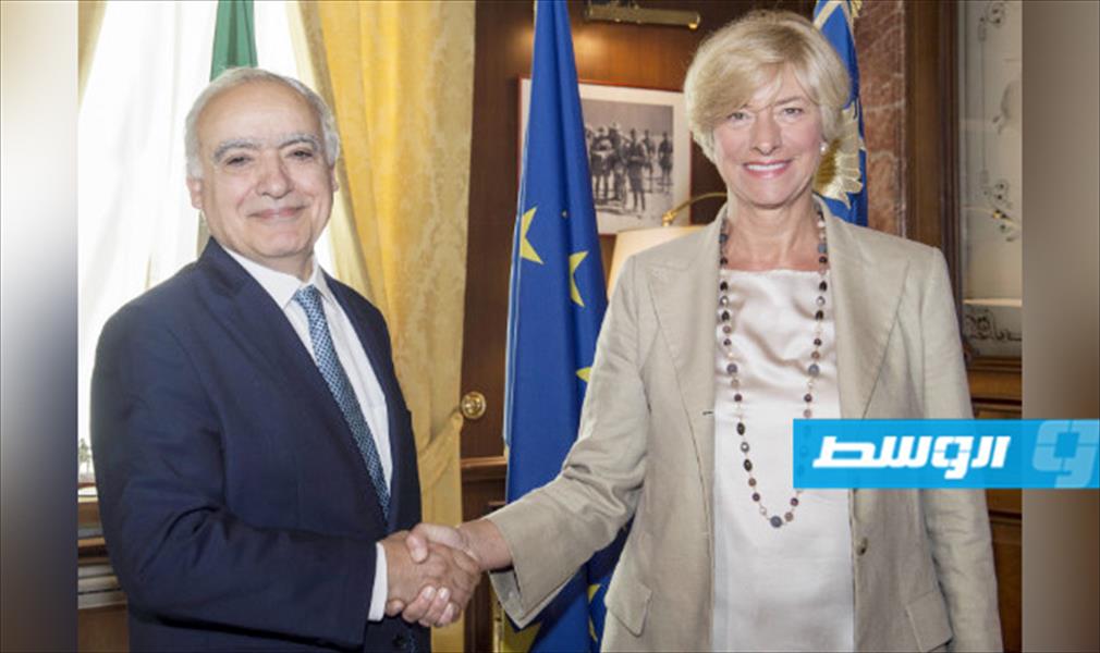 بعثة الأمم المتحدة: هذا ما قاله غسان سلامة في روما حول التعاون الإيطالي الليبي