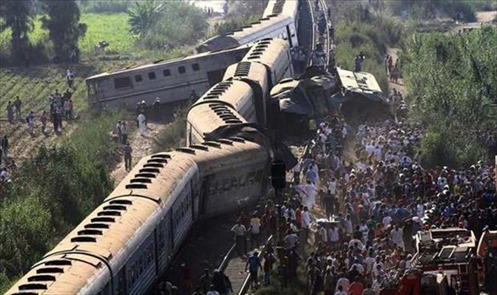 ارتفاع ضحايا حادث تصادم قطاري الإسكندرية إلى 42 قتيلاً و133 مصابًا