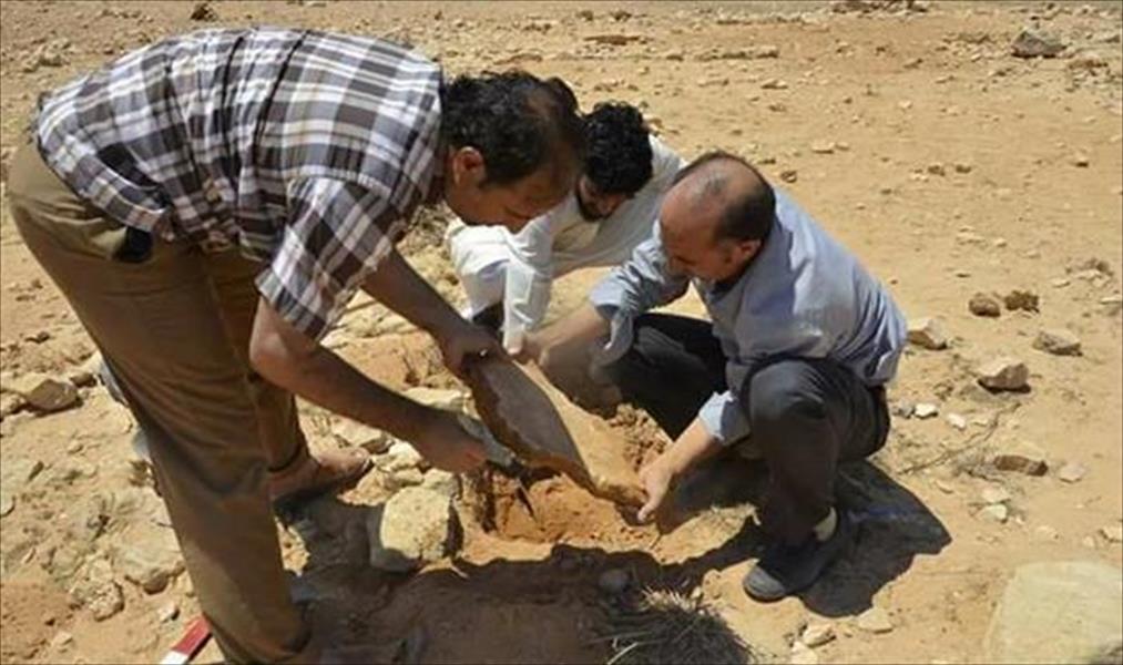 كلية الآثار بجامعة طبرق تكتشف مواقع أثرية شرقي المدينة