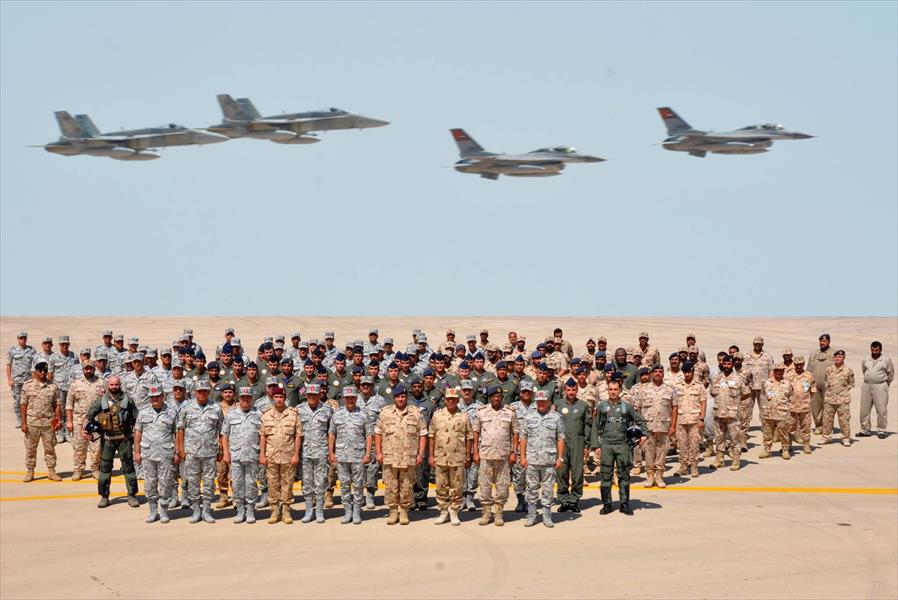 القوات الجوية المصرية والكويتية تختتمان مناورات «اليرموك 3»