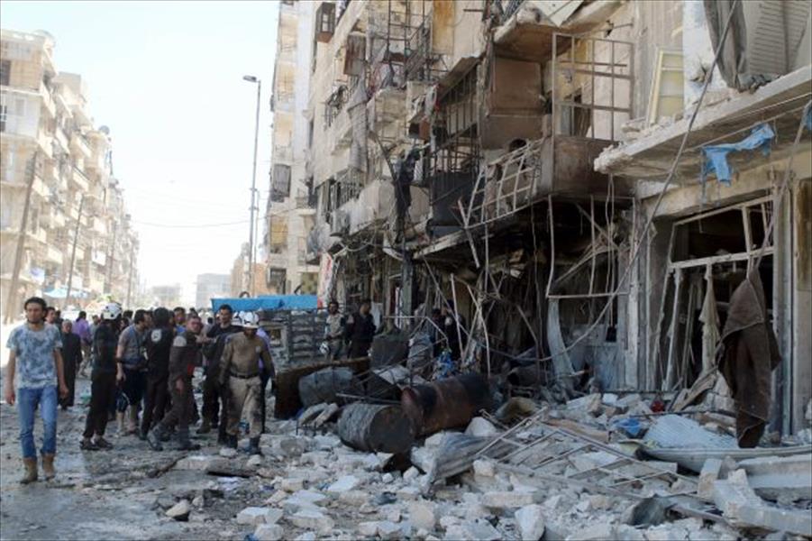 مقتل خمسة مدنيين في قصف لفصائل المعارضة على حلب