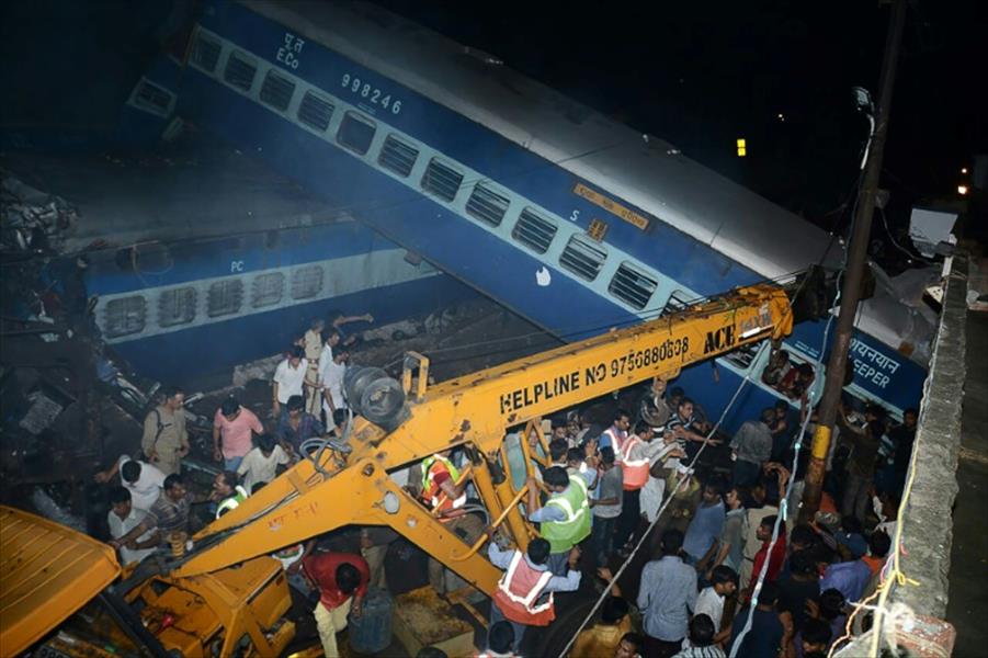 23 قتيلاً في حادث قطار في شمال الهند