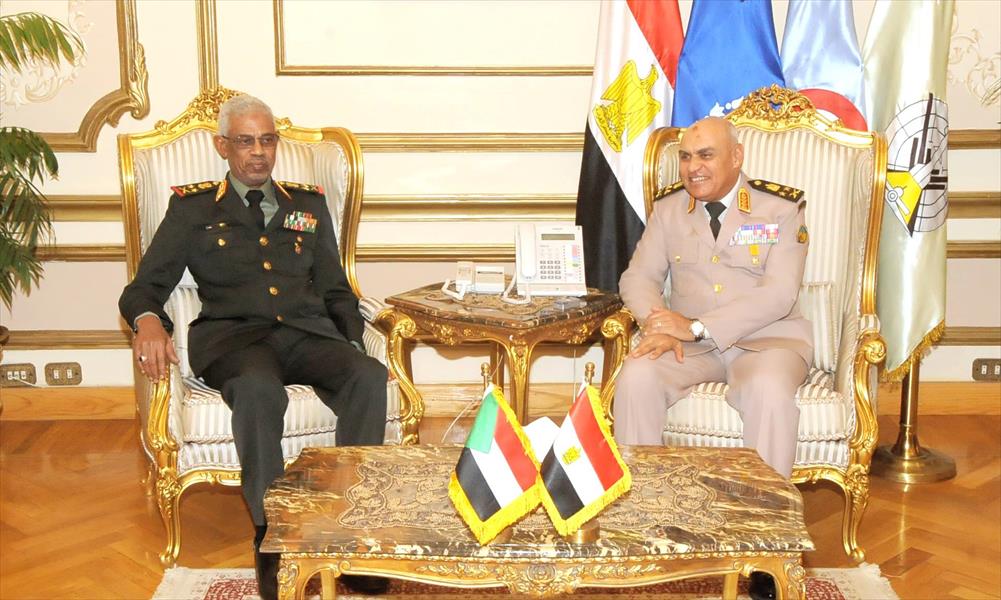 مباحثات بين وزيري الدفاع المصري والسوداني حول المستجدات الأمنية 