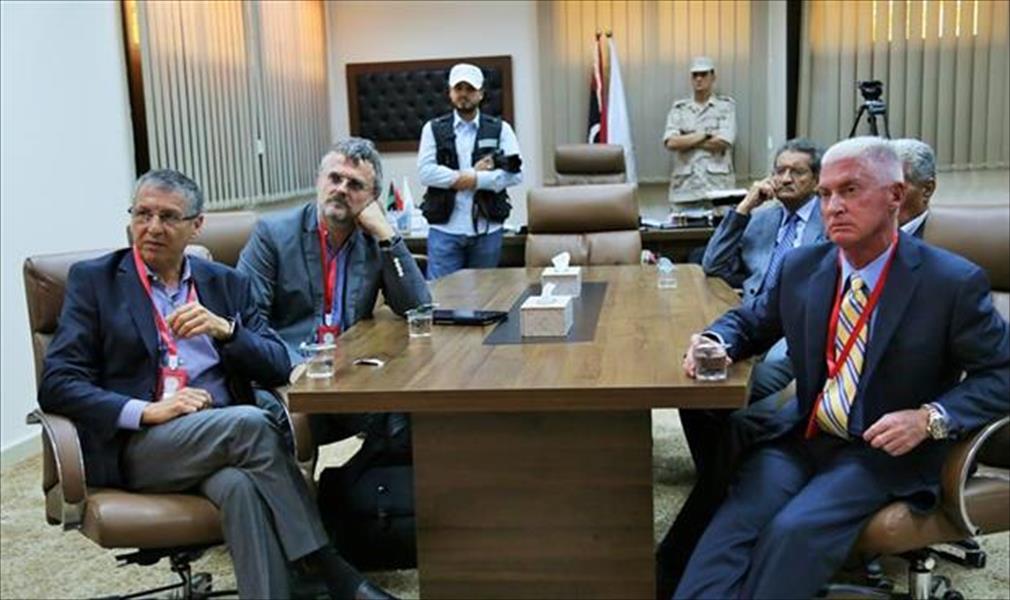 عميد بنغازي يلتقي وفد المجلس الوطني للعلاقات الأميركية - الليبية