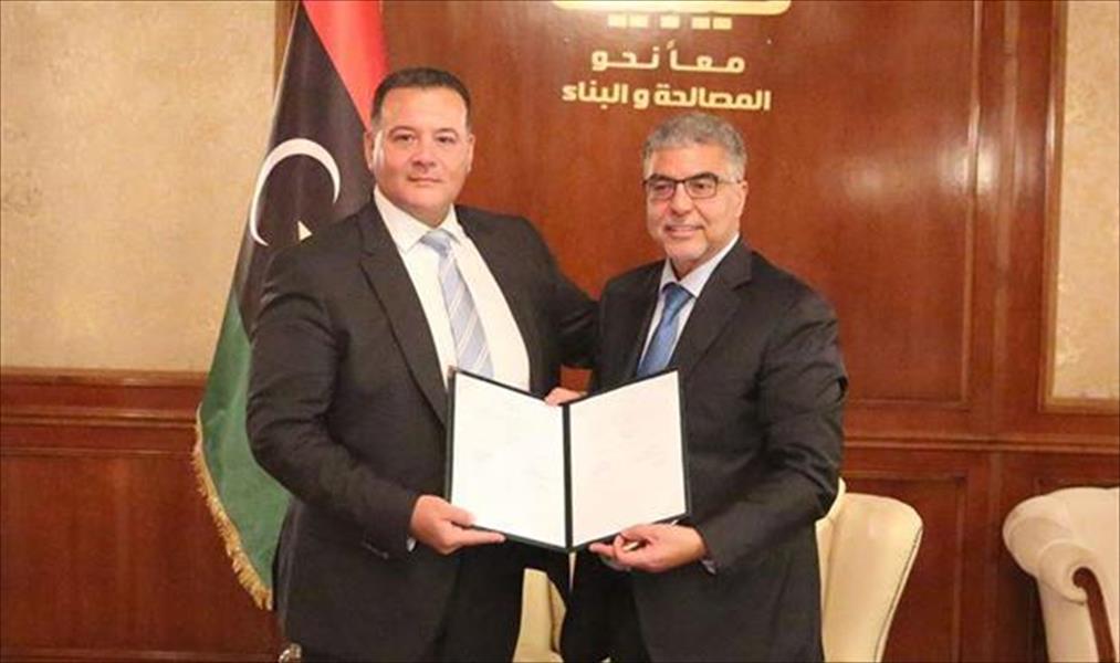 السراج يحضر توقيع اتفاق لتمويل مشاريع لتوليد الكهرباء في طرابلس