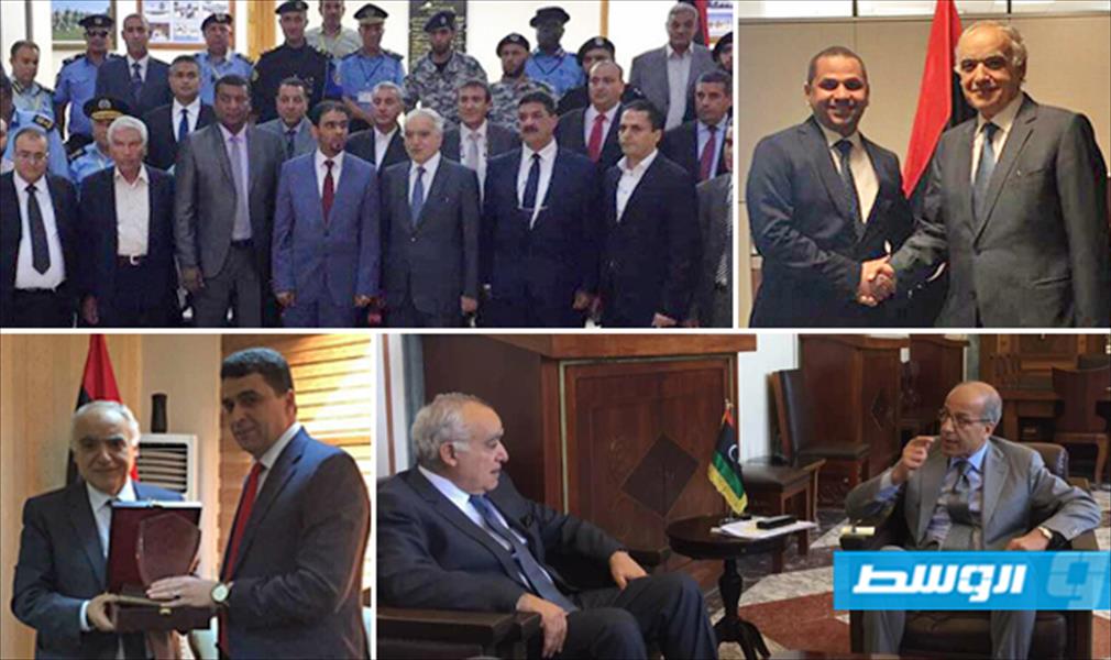 غسان سلامة يزور المسؤولين الماليين في طرابلس