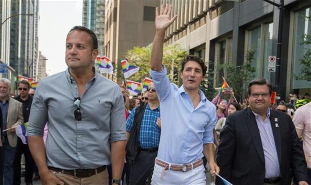 لأول مرة في تاريخ كندا.. رئيسا الأركان والوزراء يشاركان في مسيرة للمثليين